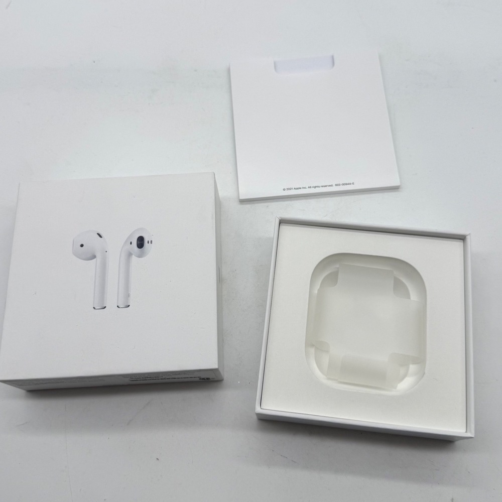 Apple AirPods Original Retail Box and Manual Only No Headphones Included White
